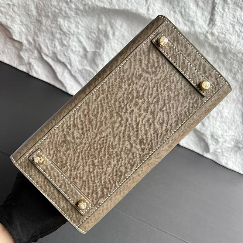エルメス バーキン25の通販 HERMES バーキン25セリエ エトゥープ ヴォーエプソン ゴールド金具 H082302CC18 バーキン セリエ 25 定価 - 画像 (2)