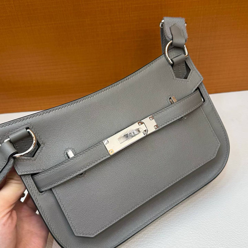 エルメス ジプシエールの通販 HERMES ジプシエール ミニ グリメイヤー スイフト シルバー金具 H085804CK0L ジプシエール ミニサイズ - 画像 (9)