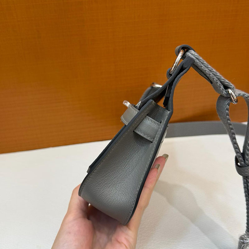 エルメス ジプシエールの通販 HERMES ジプシエール ミニ グリメイヤー スイフト シルバー金具 H085804CK0L ジプシエール ミニサイズ - 画像 (7)