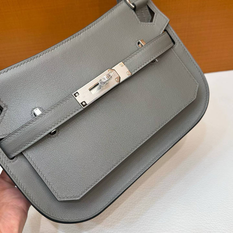 エルメス ジプシエールの通販 HERMES ジプシエール ミニ グリメイヤー スイフト シルバー金具 H085804CK0L ジプシエール ミニサイズ - 画像 (5)