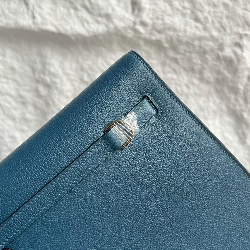 エルメス ケリーダンスの通販 HERMES ケリーダンス2 ディープブルー エバーカラー シルバー金具 H076241CKS4 ケリーダンス リュック - 画像 (7)