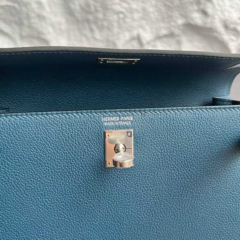 エルメス ケリーダンスの通販 HERMES ケリーダンス2 ディープブルー エバーカラー シルバー金具 H076241CKS4 ケリーダンス リュック - 画像 (4)