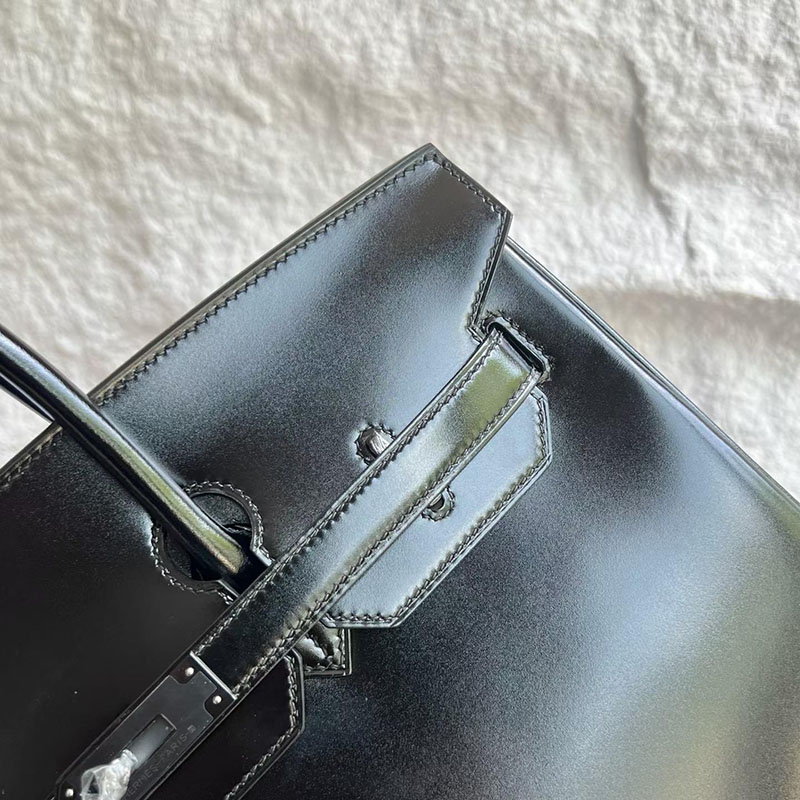 エルメス バーキン 35の通販 HERMES バーキン35 黒 ブラック ボックスカーフ ブラック金具 H062409CK89 バーキン ボックス カーフ 定価 - 画像 (9)