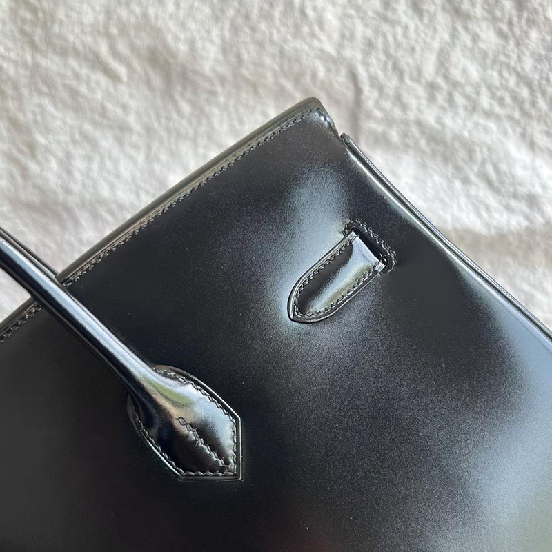 エルメス バーキン 35の通販 HERMES バーキン35 黒 ブラック ボックスカーフ ブラック金具 H062409CK89 バーキン ボックス カーフ 定価 - 画像 (7)