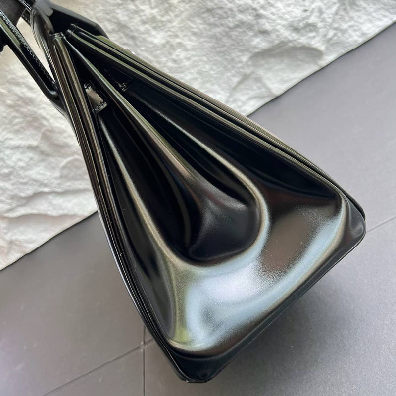 エルメス バーキン 35の通販 HERMES バーキン35 黒 ブラック ボックスカーフ ブラック金具 H062409CK89 バーキン ボックス カーフ 定価 - 画像 (6)