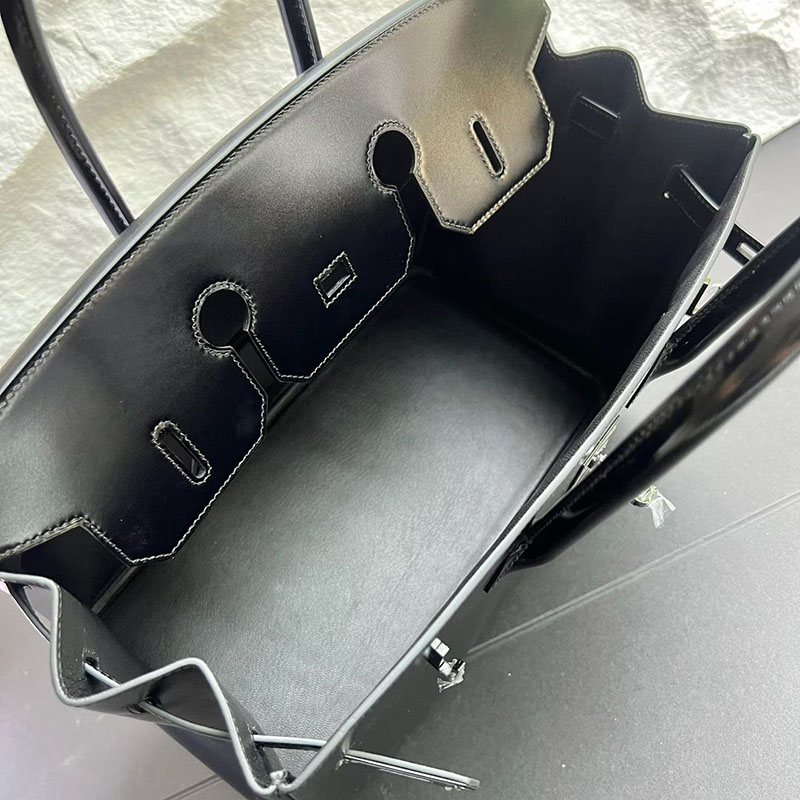 エルメス バーキン 35の通販 HERMES バーキン35 黒 ブラック ボックスカーフ ブラック金具 H062409CK89 バーキン ボックス カーフ 定価 - 画像 (5)