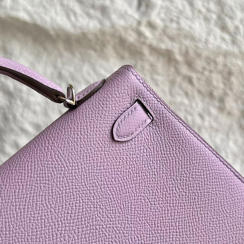 エルメス ケリーミニ2の通販 HERMES ケリーミニ2 外縫い ギモーヴ ヴォーエプソン シルバー金具 H071941CKX0 エルメス 2026 新色 - 画像 (7)