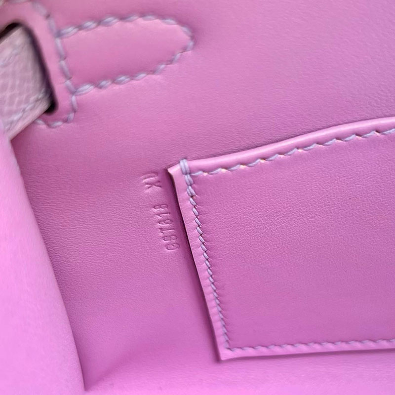 エルメス ケリーミニ2の通販 HERMES ケリーミニ2 外縫い ギモーヴ ヴォーエプソン シルバー金具 H071941CKX0 エルメス 2026 新色 - 画像 (4)