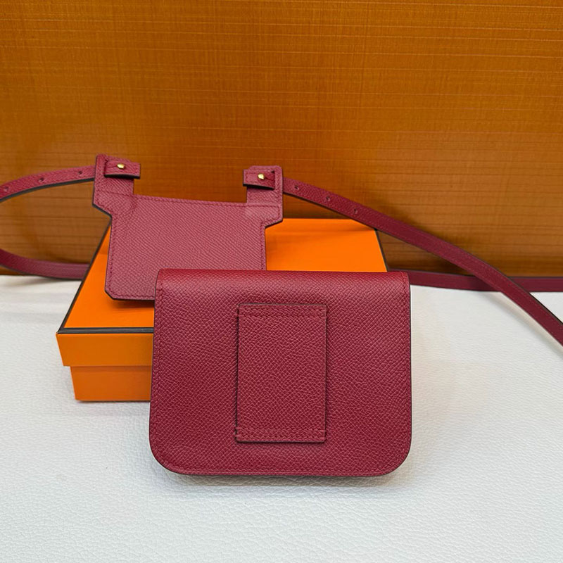 エルメス コンスタンス スリムの通販 HERMES コンスタンス スリム ルージュグレナ ヴォー・エプソン ゴールド金具 H082060CCK1 コンスタンス スリム 定価 - 画像 (9)