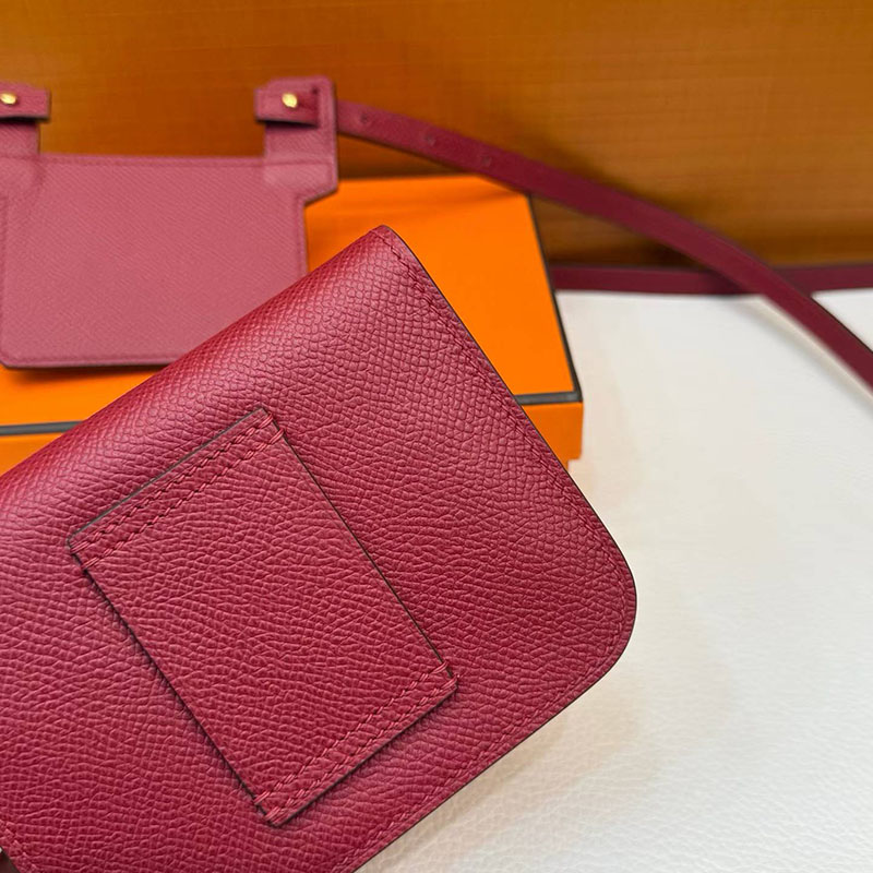 エルメス コンスタンス スリムの通販 HERMES コンスタンス スリム ルージュグレナ ヴォー・エプソン ゴールド金具 H082060CCK1 コンスタンス スリム 定価 - 画像 (7)
