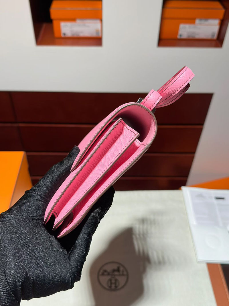エルメス コンスタンスの通販 HERMES コンスタンス3 ミニ ピンク ヴォーエプソン ゴールド金具 H056341CK5P エルメス バッグ ピンク - 画像 (2)