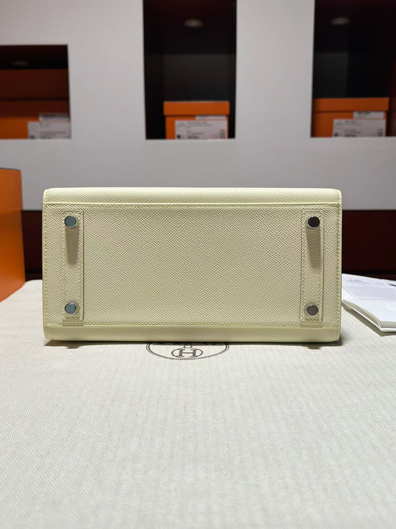 エルメス バーキン25の通販 HERMES バーキン25セリエ ジョーヌミルトン ヴォーエプソン シルバー金具 H082302CKI8 エルメス バーキン25 人気色 - 画像 (5)