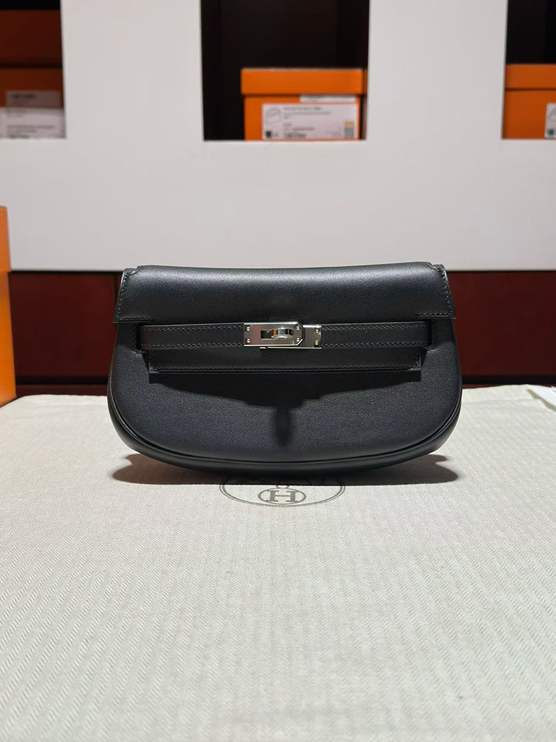 エルメス ケリームーブの通販 HERMES ケリームーブ 黒 ブラック スイフト シルバー金具 H084552CK89 エルメス ケリームーブ - 画像 (6)
