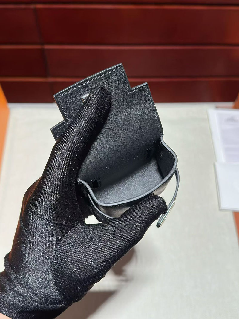 エルメス ケリームーブの通販 HERMES ケリームーブ 黒 ブラック スイフト シルバー金具 H084552CK89 エルメス ケリームーブ - 画像 (4)