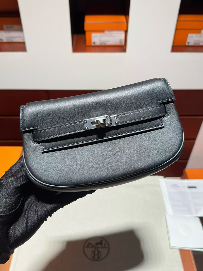 エルメス ケリームーブの通販 HERMES ケリームーブ 黒 ブラック スイフト シルバー金具 H084552CK89 エルメス ケリームーブ - 画像 (2)