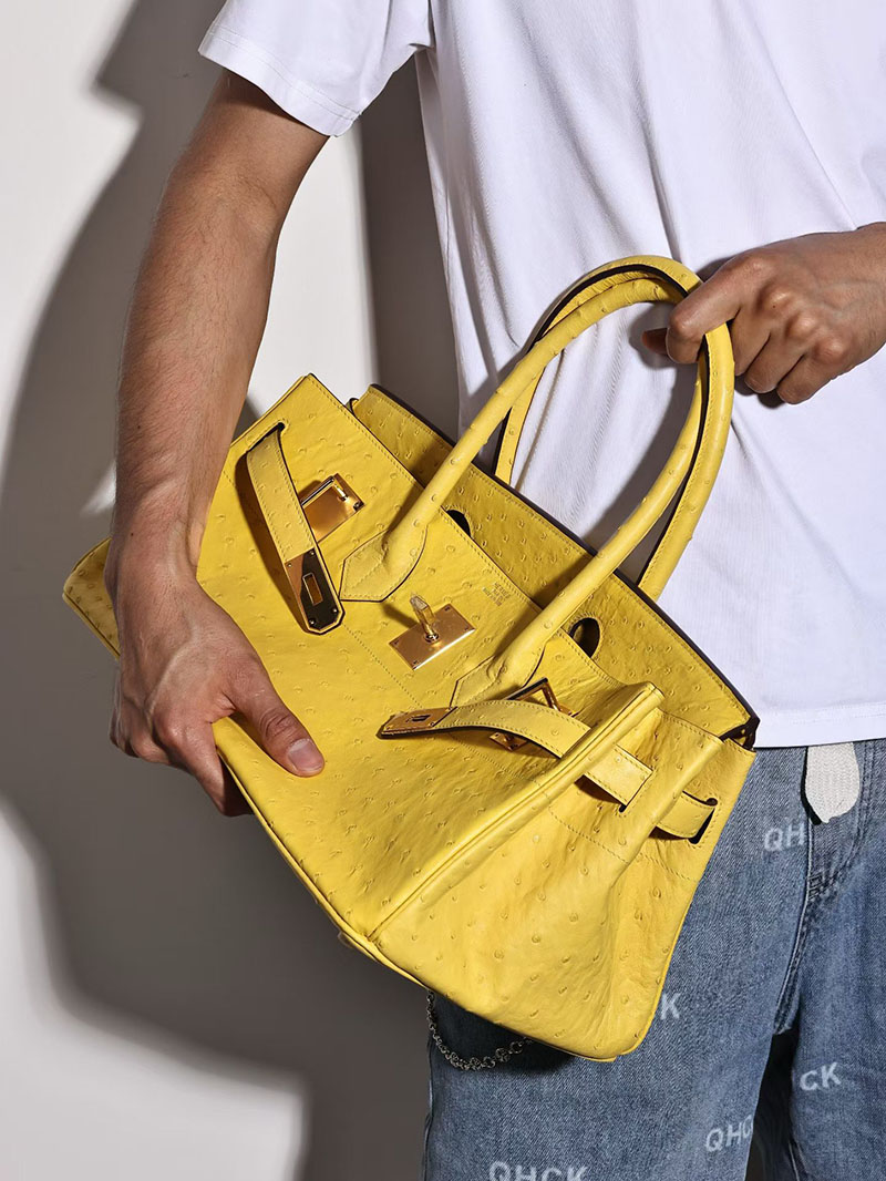 エルメス ショルダーバーキン42の通販 HERMES ショルダーバーキン42 ライム オーストリッチ ゴールド金具 H044163CC9R ショルダーバーキン 定価 - 画像 (8)