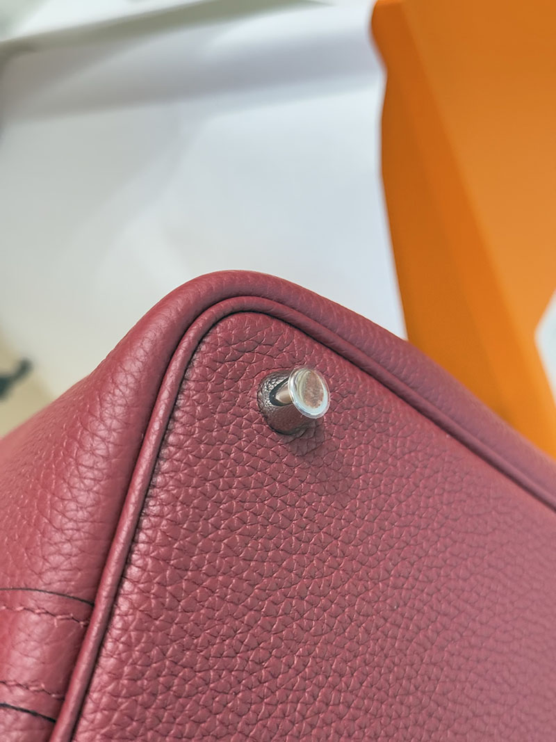 エルメス ピコタン18の通販 HERMES ピコタンロックPM ルージュグレナ トリヨンクレマンス シルバー金具 H056289CKK1 エルメス ピコタン PM - 画像 (8)