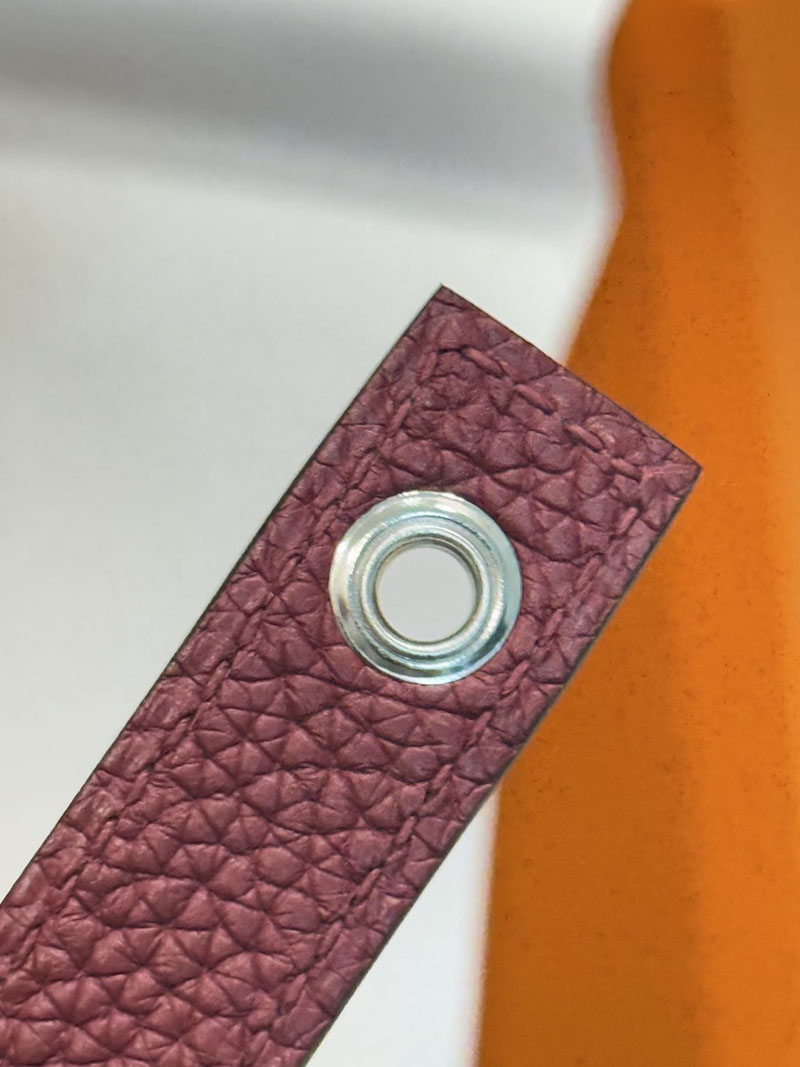 エルメス ピコタン18の通販 HERMES ピコタンロックPM ルージュグレナ トリヨンクレマンス シルバー金具 H056289CKK1 エルメス ピコタン PM - 画像 (4)