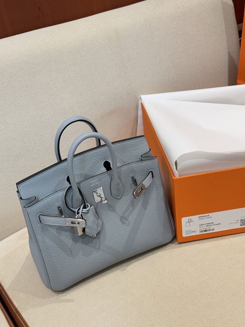 エルメス バーキン25の通販 HERMES バーキン25 グリパンタン トゴ シルバー金具 H041702CKP0 エルメス バーキン25 値段 - 画像 (7)