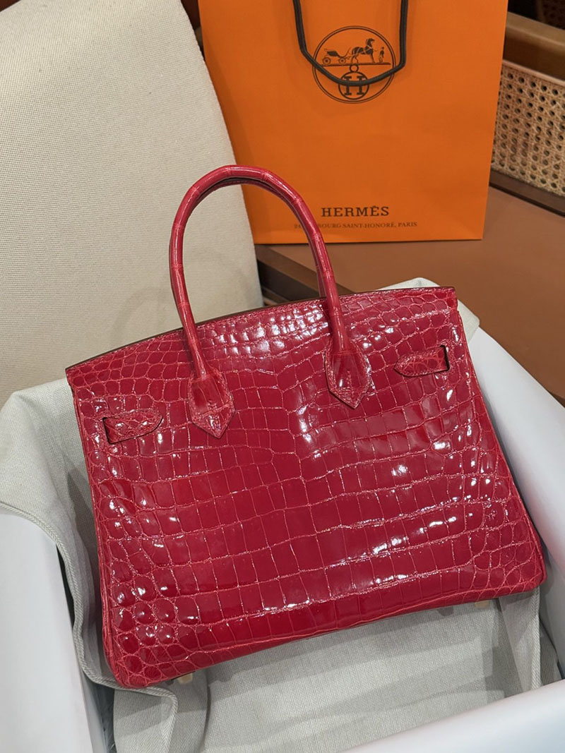 エルメス バーキン 25の通販 HERMES バーキン25 ブレイズ クロコダイル ニロティカス ゴールド金具 H043954CC95 バーキン25 クロコ 定価 - 画像 (14)