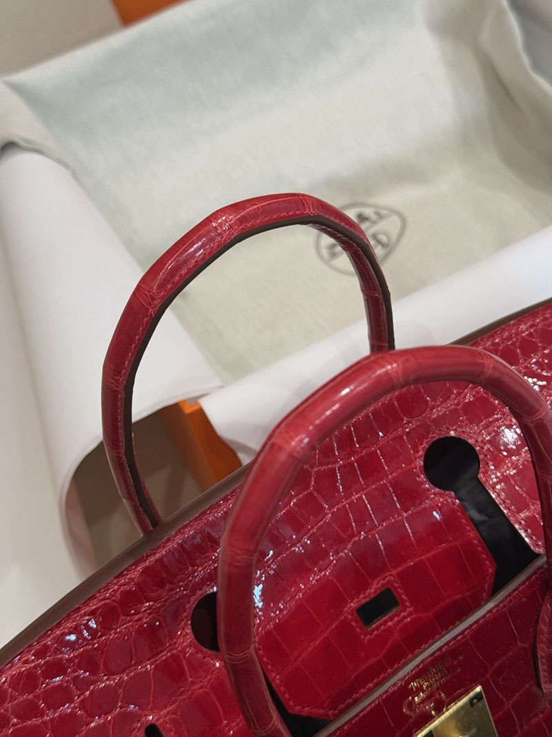エルメス バーキン 25の通販 HERMES バーキン25 ブレイズ クロコダイル ニロティカス ゴールド金具 H043954CC95 バーキン25 クロコ 定価 - 画像 (13)