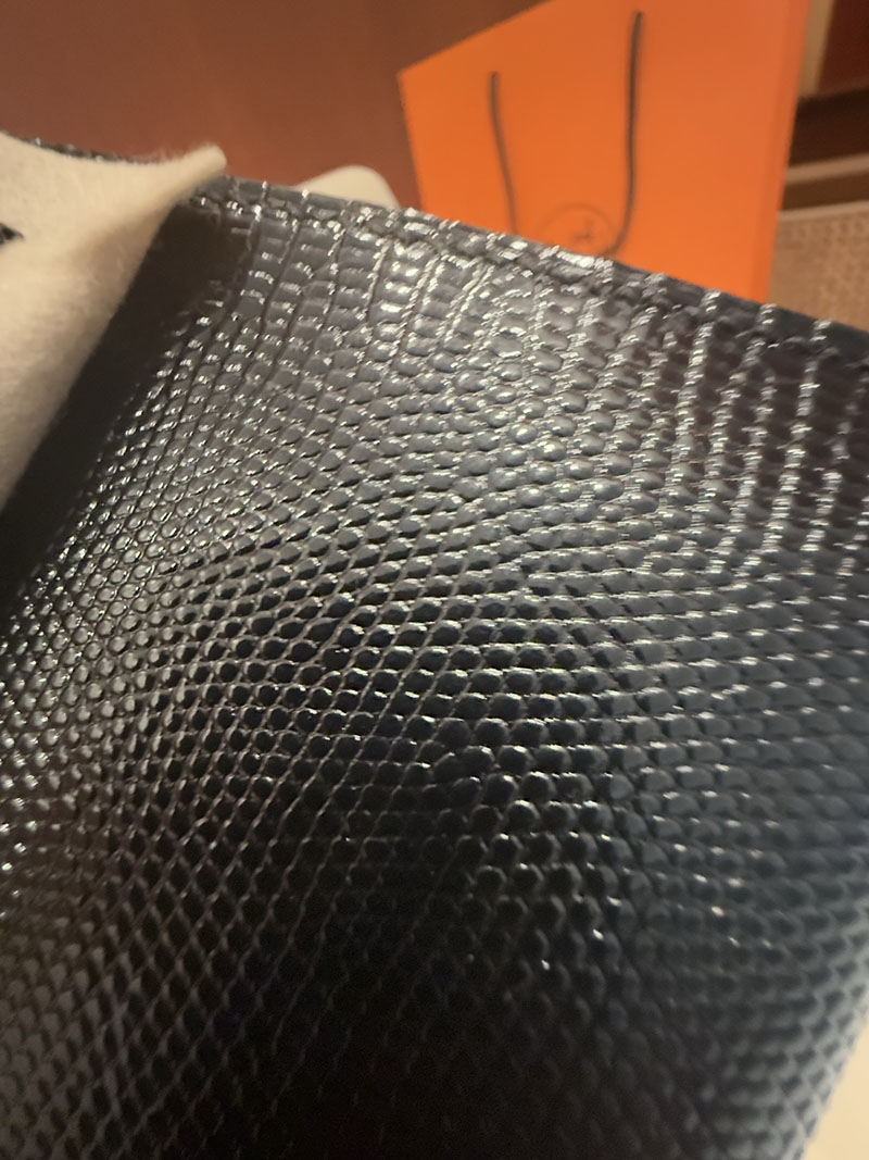 エルメス ケリーミニの通販 HERMES ケリーミニ2 外縫い 黒 ブラック リザード シルバー金具 H071333CK89 エルメス ケリーミニ - 画像 (11)