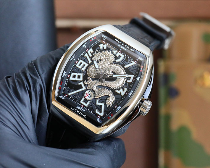 最高級フランクミュラースーパーコピー ヴァンガード ゴールドドラゴン V45SCDT STG GOLD DRAGON 2633114 フランクミュラー 時計 メンズ - 画像 (8)