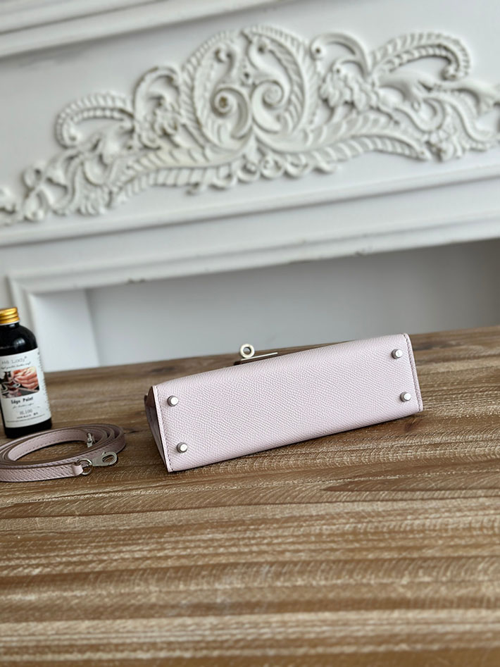 エルメス ミニケリーの定価 HERMES ケリーミニ2 モーヴペール ヴォーエプソン シルバー金具 H073663CK09 エルメス バッグ人気ランキング - 画像 (7)