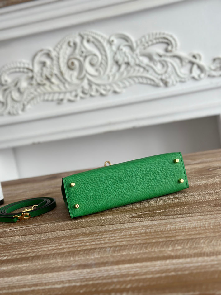 エルメス ミニバッグの定価 HERMES ケリーミニ2 バンブー ヴォーエプソン ゴールド金具 H073663CC1K エルメス ショルダーバッグ 人気 - 画像 (7)