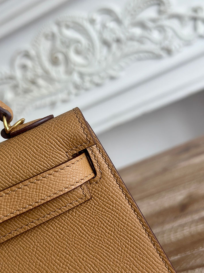 エルメス ミニバッグの定価 HERMES ケリーミニ2 セサミ ヴォーエプソン ゴールド金具 H073663CC2S エルメス バッグ ショルダー - 画像 (6)