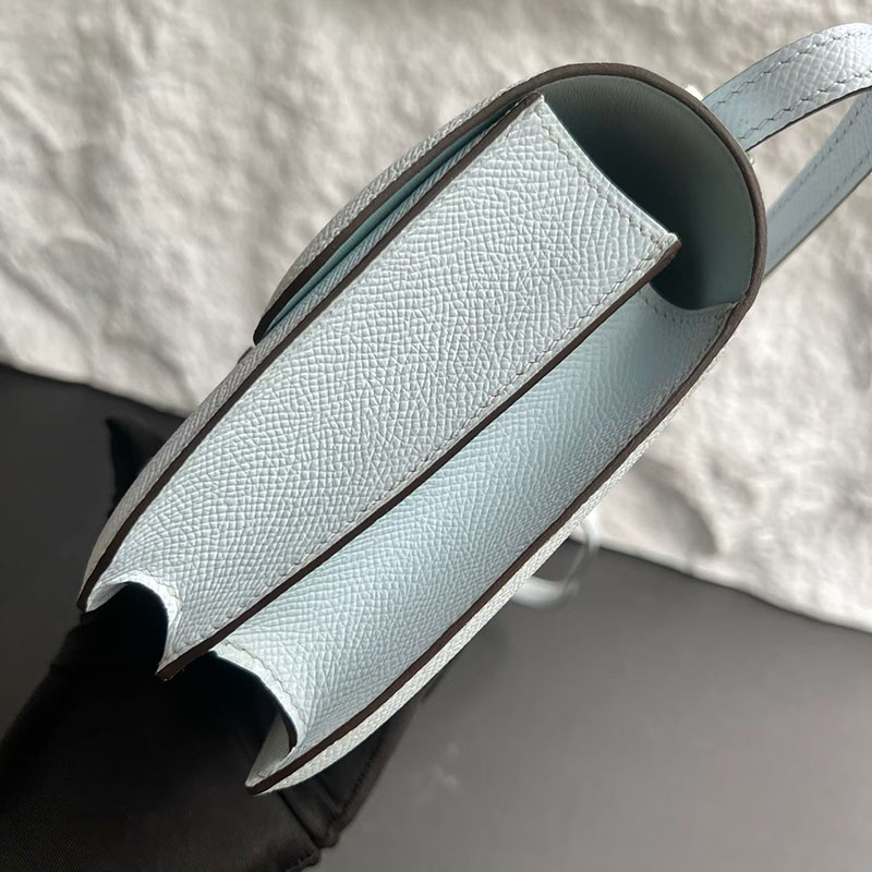 エルメス コンスタンスの通販 HERMES コンスタンス3 ミニ ブルーブリュム ヴォーエプソン シルバー金具 H056341CKT0 エルメス コンスタンス 定価 - 画像 (5)