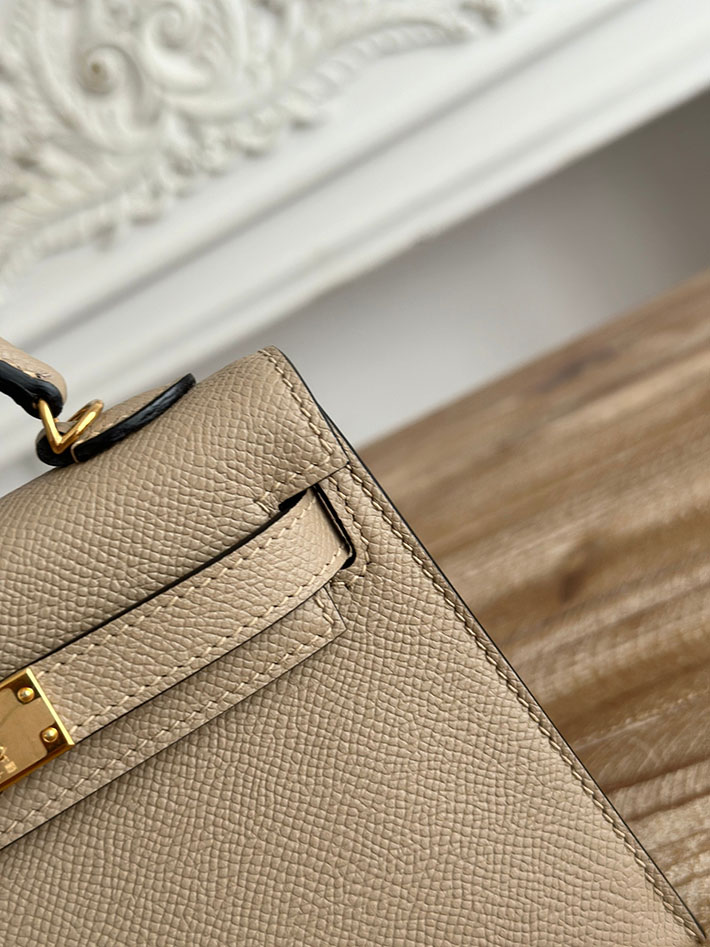 エルメス ケリーバッグの定価 HERMES ケリーミニ2 グリアスファルト ヴォーエプソン ゴールド金具 H073663CCM8 エルメス アウトレット 木更津 - 画像 (5)
