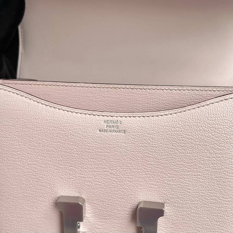 エルメス コンスタンスの通販 HERMES コンスタンス3 ミニ ローズダーリン シェブルミゾル シルバー金具 H071912CKM7 エルメス バッグ ピンク - 画像 (5)