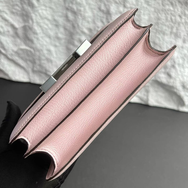 エルメス コンスタンスの通販 HERMES コンスタンス3 ミニ ローズダーリン シェブルミゾル シルバー金具 H071912CKM7 エルメス バッグ ピンク - 画像 (2)