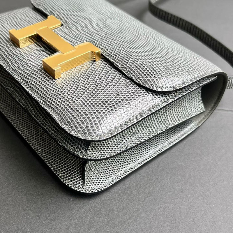 エルメス コンスタンスの通販 HERMES コンスタンス3 ミニ グリスフォンセ リザード ゴールド金具 H049186CC84 エルメス コンスタンス 値段 - 画像 (7)