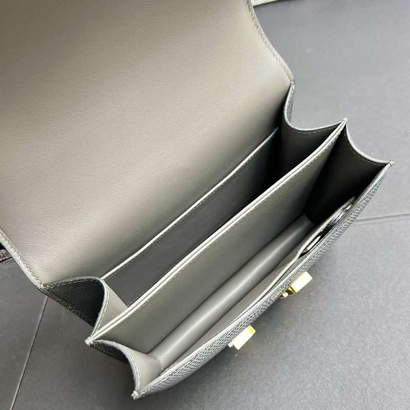 エルメス コンスタンスの通販 HERMES コンスタンス3 ミニ グリスフォンセ リザード ゴールド金具 H049186CC84 エルメス コンスタンス 値段 - 画像 (4)