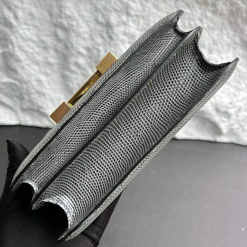 エルメス コンスタンスの通販 HERMES コンスタンス3 ミニ グリスフォンセ リザード ゴールド金具 H049186CC84 エルメス コンスタンス 値段 - 画像 (2)