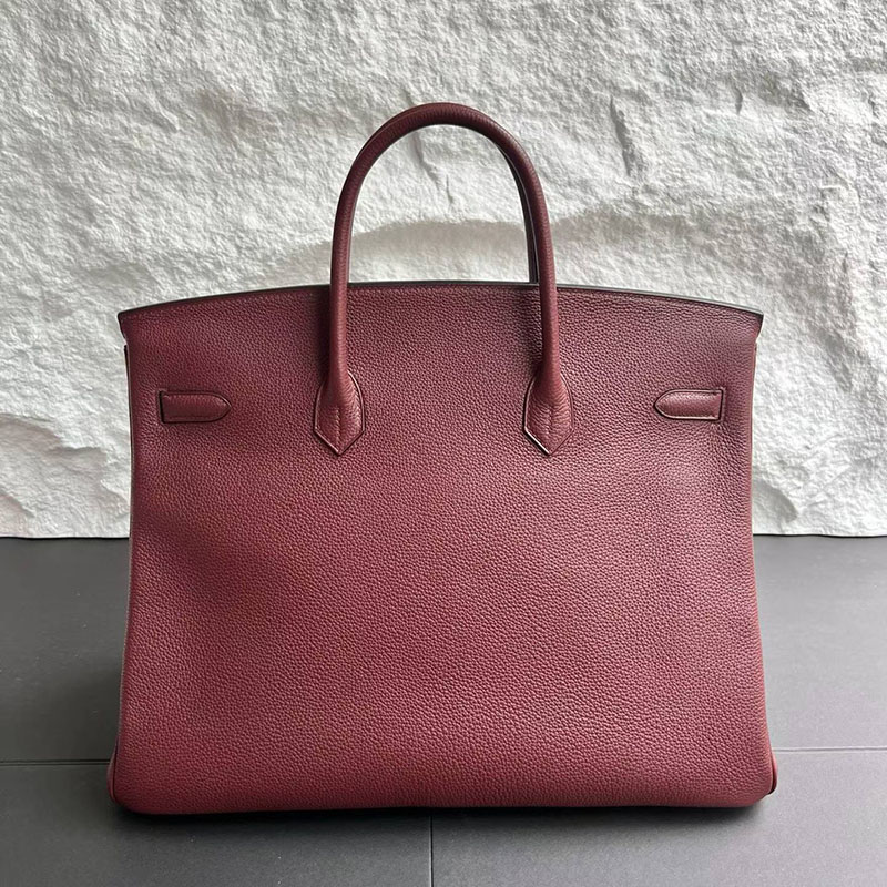 エルメス バーキン40の通販 HERMES バーキン40 ルージュアッシュ トゴ シルバー金具 H027633CK55 エルメス バーキン40 定価 - 画像 (8)