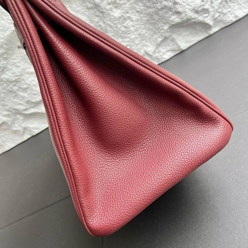 エルメス バーキン40の通販 HERMES バーキン40 ルージュアッシュ トゴ シルバー金具 H027633CK55 エルメス バーキン40 定価 - 画像 (6)