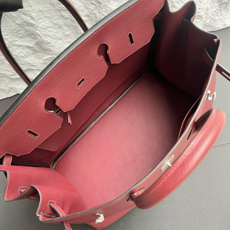 エルメス バーキン40の通販 HERMES バーキン40 ルージュアッシュ トゴ シルバー金具 H027633CK55 エルメス バーキン40 定価 - 画像 (3)