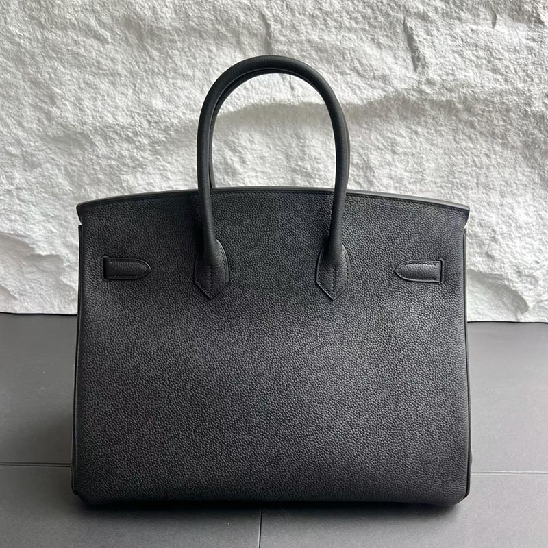 エルメス バーキン 35の通販 HERMES バーキン35 黒 ブラック トゴ シルバー金具 H027634CK89 エルメス バーキン 35 - 画像 (8)