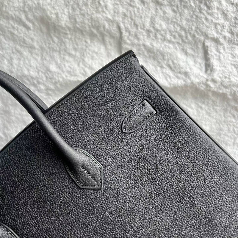 エルメス バーキン 35の通販 HERMES バーキン35 黒 ブラック トゴ シルバー金具 H027634CK89 エルメス バーキン 35 - 画像 (7)