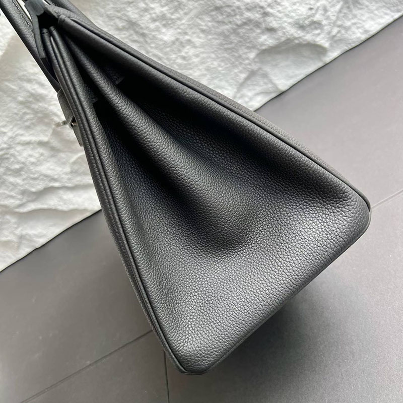 エルメス バーキン 35の通販 HERMES バーキン35 黒 ブラック トゴ シルバー金具 H027634CK89 エルメス バーキン 35 - 画像 (6)