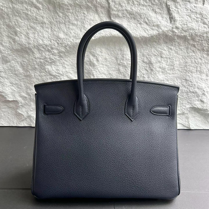 エルメス バーキン 30の通販 HERMES バーキン30 ブルーニュイ トゴ シルバー金具 H027633CK2Z エルメス バーキン30 定価 - 画像 (8)