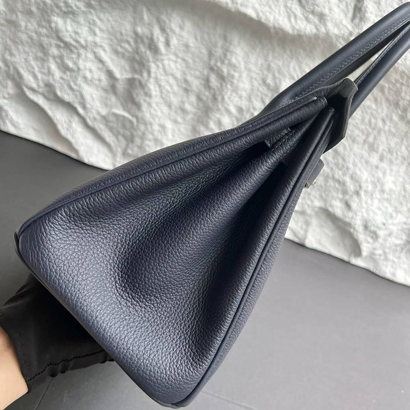 エルメス バーキン 30の通販 HERMES バーキン30 ブルーニュイ トゴ シルバー金具 H027633CK2Z エルメス バーキン30 定価 - 画像 (6)
