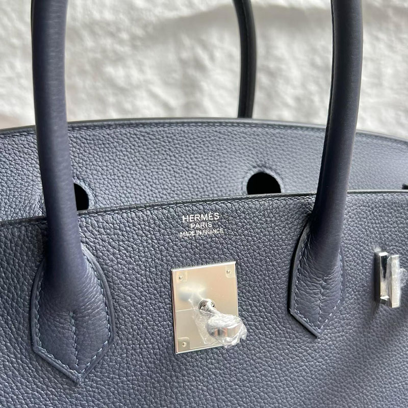 エルメス バーキン 30の通販 HERMES バーキン30 ブルーニュイ トゴ シルバー金具 H027633CK2Z エルメス バーキン30 定価 - 画像 (3)