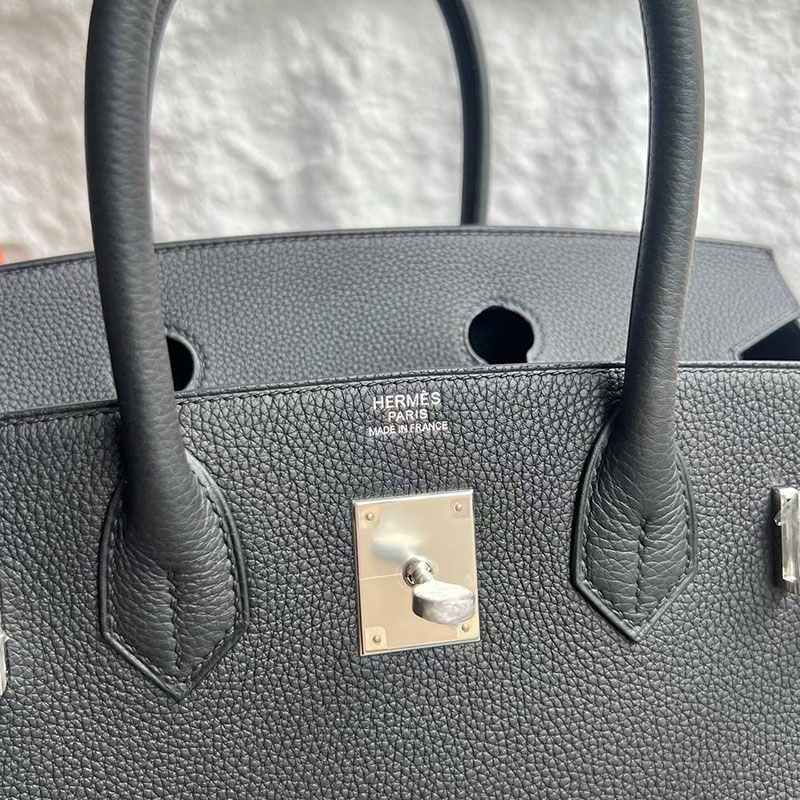 エルメス バーキン 30の通販 HERMES バーキン30 黒 ブラック トゴ シルバー金具 H027633CK89 バーキン30 黒 定価 - 画像 (3)