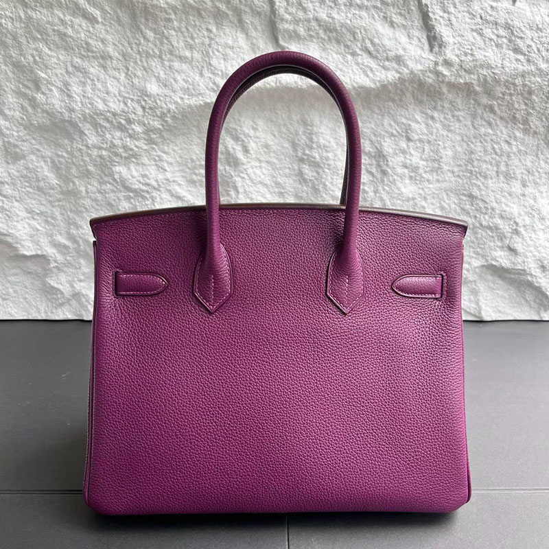 エルメス バーキン 30の通販 HERMES バーキン30 アネモネ トゴ シルバー金具 H027633CKP9 エルメスバーキン30コピー - 画像 (8)
