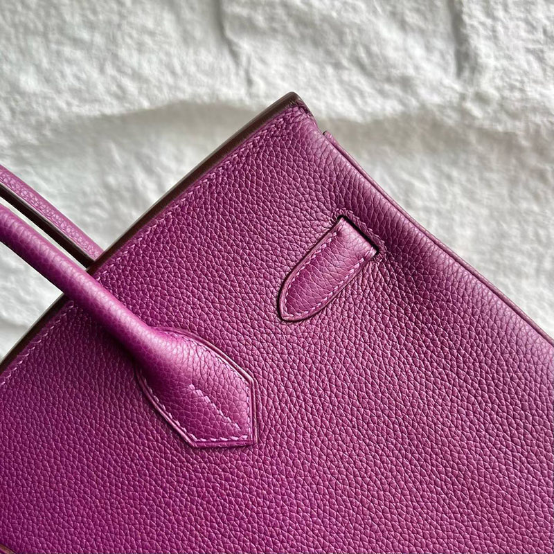 エルメス バーキン 30の通販 HERMES バーキン30 アネモネ トゴ シルバー金具 H027633CKP9 エルメスバーキン30コピー - 画像 (7)