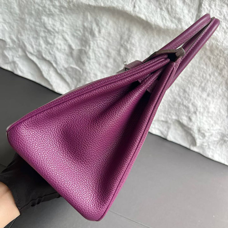 エルメス バーキン 30の通販 HERMES バーキン30 アネモネ トゴ シルバー金具 H027633CKP9 エルメスバーキン30コピー - 画像 (6)